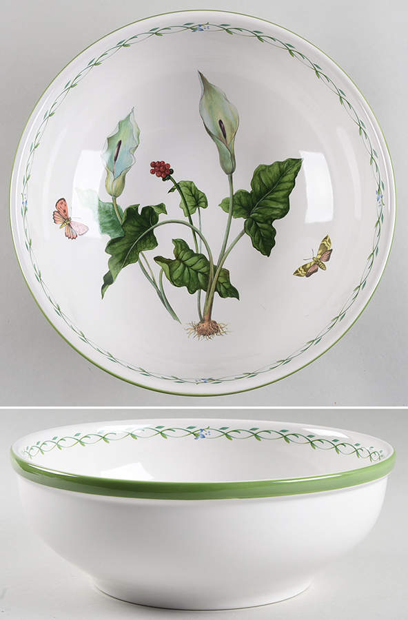 Garden Bloom 11" Large Salad Serving Bowl by Studio Nova-1
