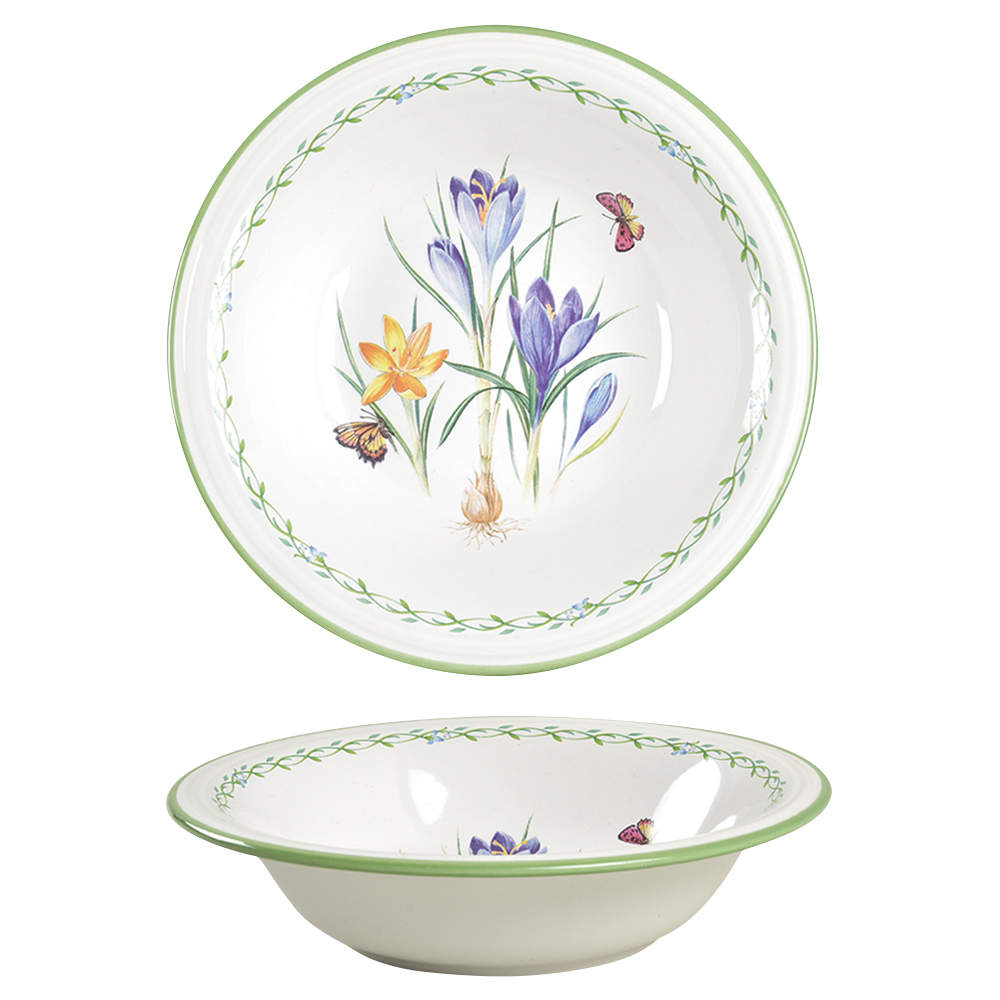 Garden Bloom Coupe Soup Bowl by Studio Nova-1