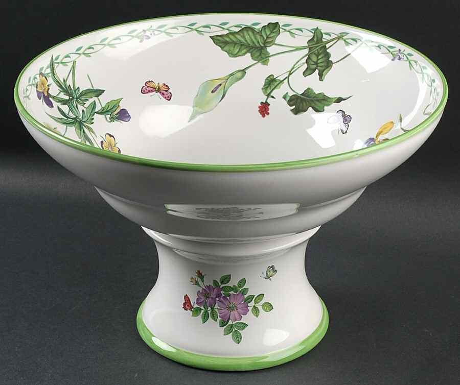 Garden Bloom Footed Bowl by Studio Nova-1