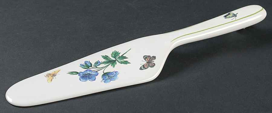 Garden Bloom Solid Ceramic Pie/Cake Server by Studio Nova-1