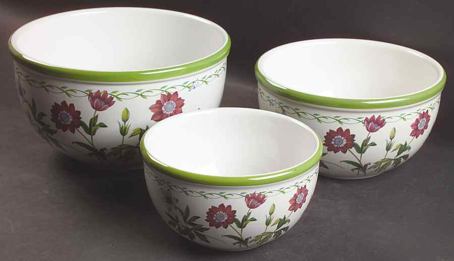 Garden Bloom (3 Piece) Mixing Bowl Set by Studio Nova-1