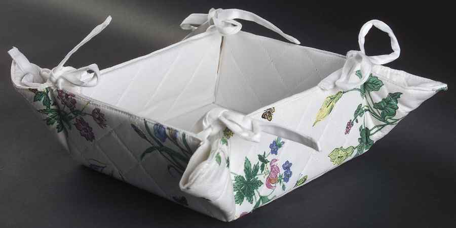 Garden Bloom Cloth Bread Basket by Studio Nova-1