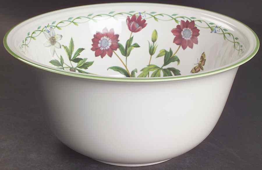 Garden Bloom 9" Salad Serving Bowl by Studio Nova-1