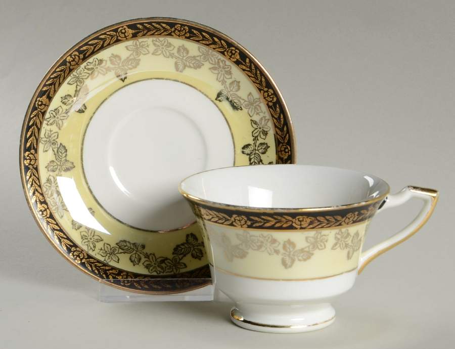 SUB10 Footed Cup & Saucer Set by Superior Bavaria-1