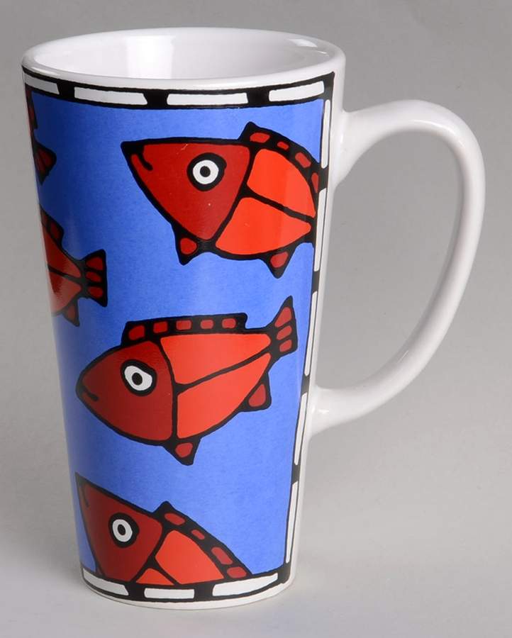 Seattle Fish & Crab Tall Mug by Signature-1