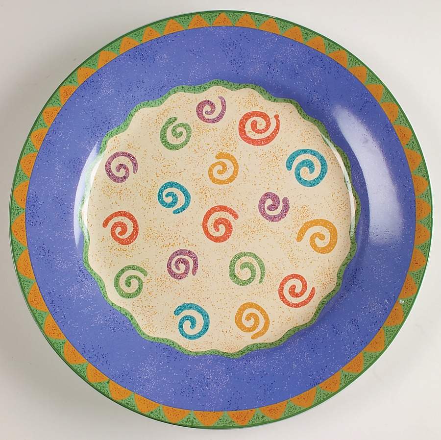 Potpourri 12" Chop Plate (Round Platter) by Sango-1