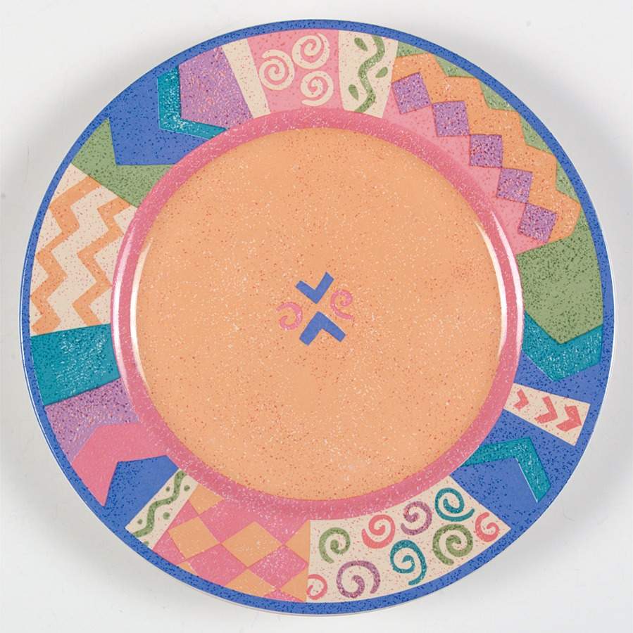 Potpourri Salad Plate by Sango-1