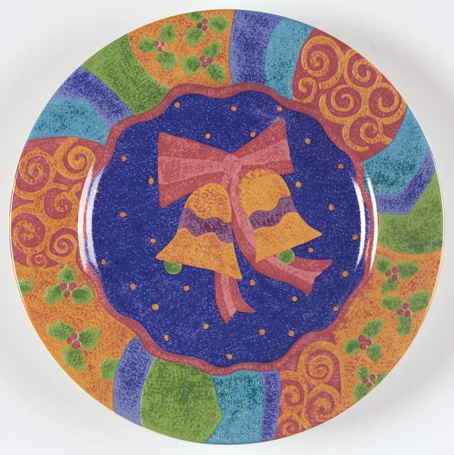 Potpourri Salad Plate by Sango-1
