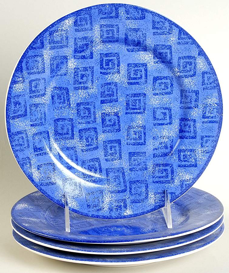 Potpourri Salad Plate - Set of 4 by Sango-1