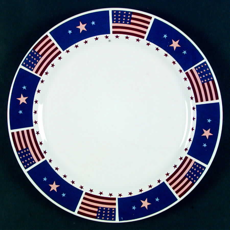 Majestic Flag Dinner Plate by Sakura-1
