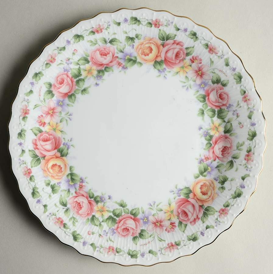 Rosa Cake Plate by Sadek-1
