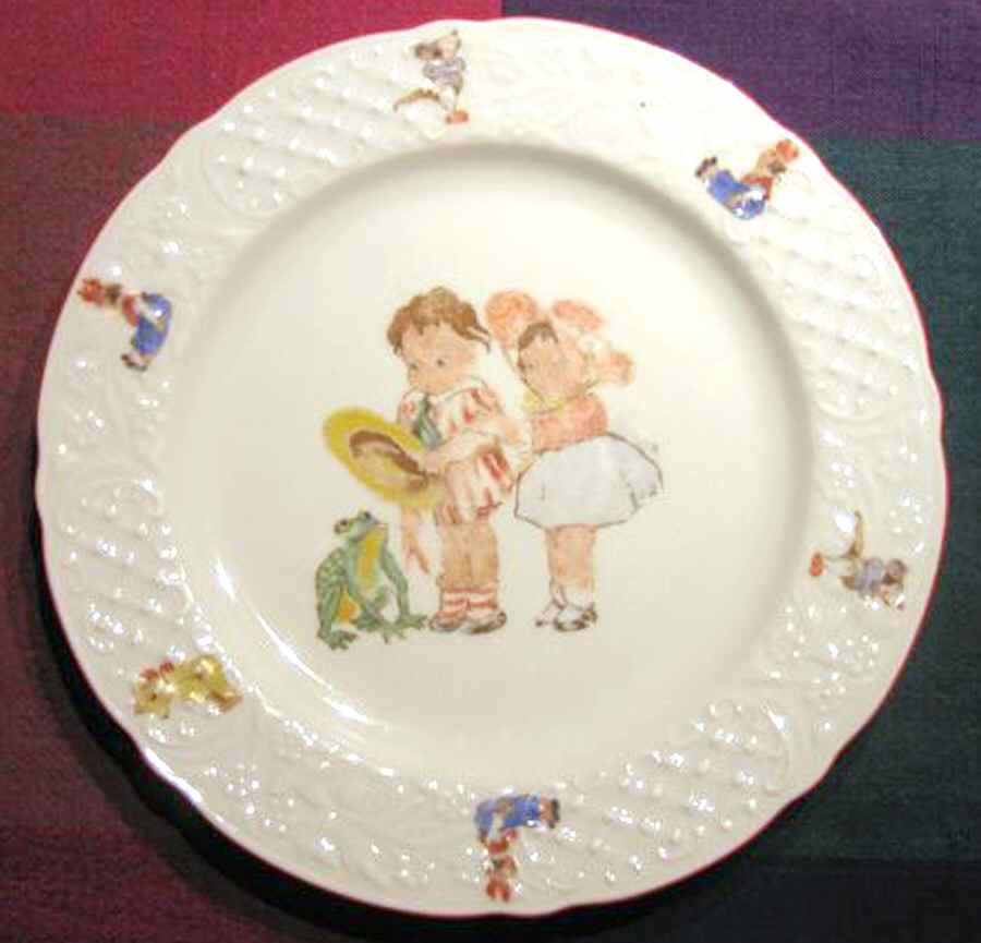 SCH177 Child's Plate by Schumann - Bavaria-1