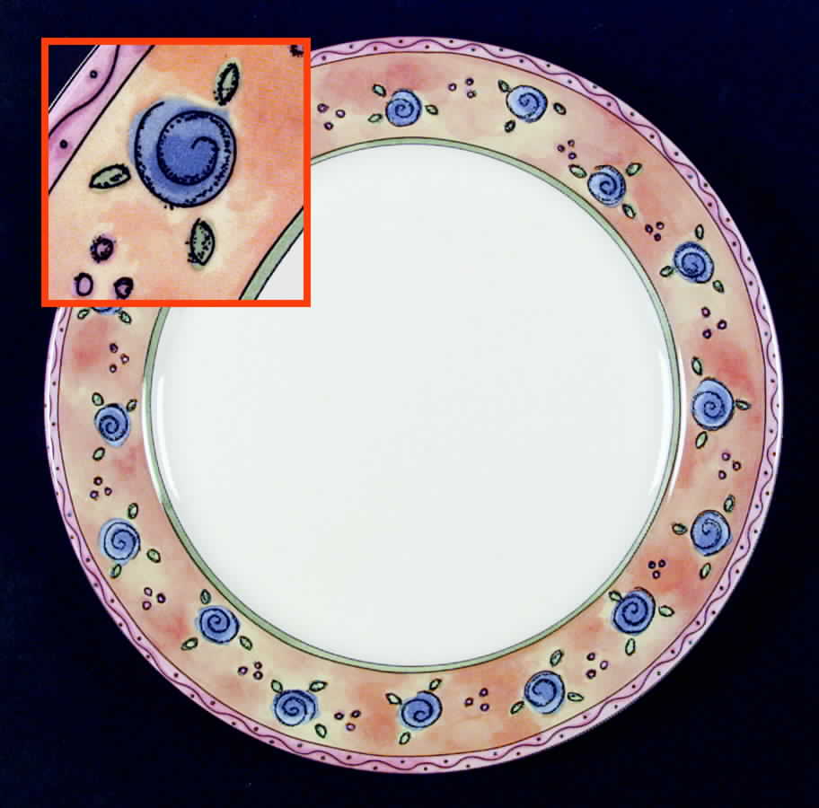 Apricot Jam Dinner Plate by Sango-1