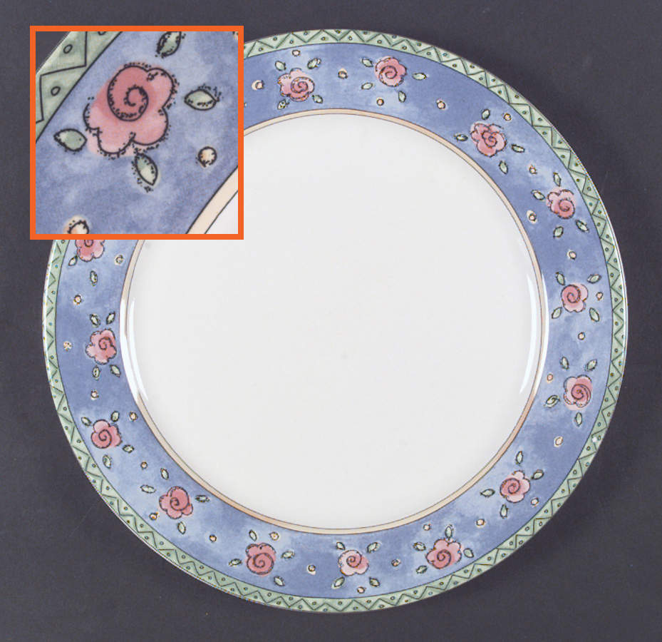 Blueberry Sky Dinner Plate by Sango-1