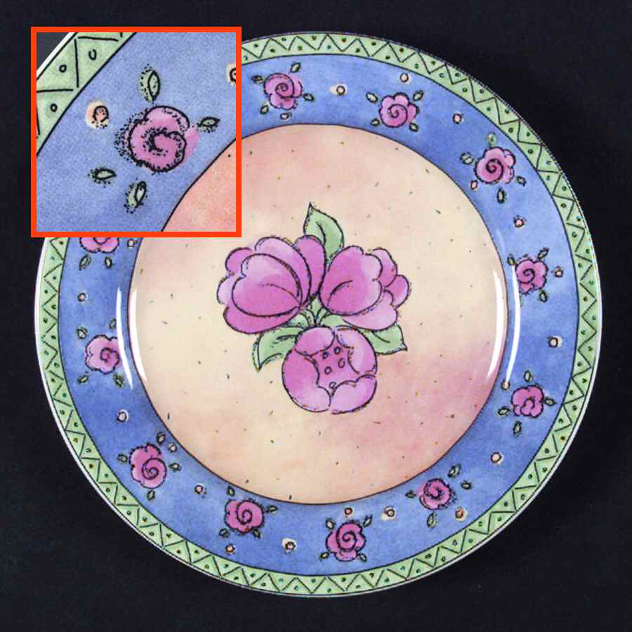Melon Patch Salad Plate by Sango-1