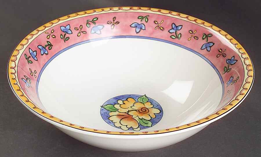 Strawberry Field Coupe Soup Bowl by Sango-1