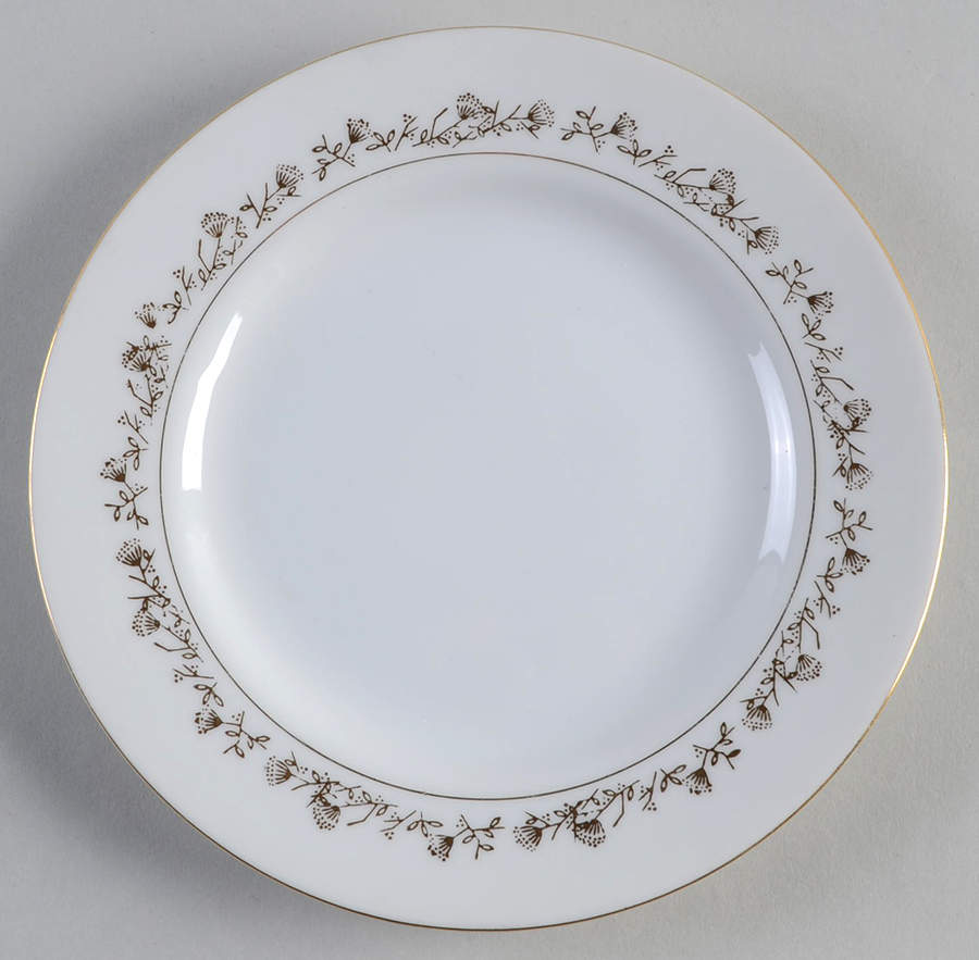Golden Thistle Bread & Butter Plate by Summit-1