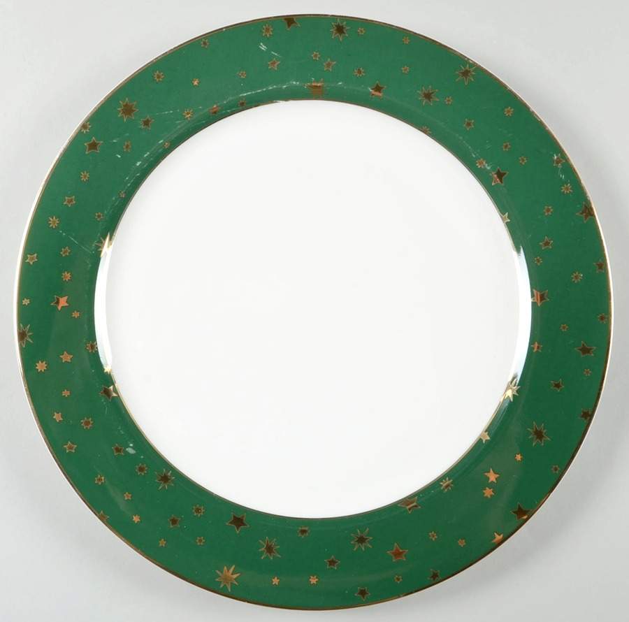 Galaxy Green 12" Chop Plate (Round Platter) by Sakura-1