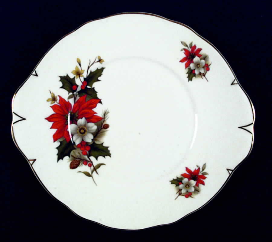 3931 Handled Cake Plate by Sadler-1