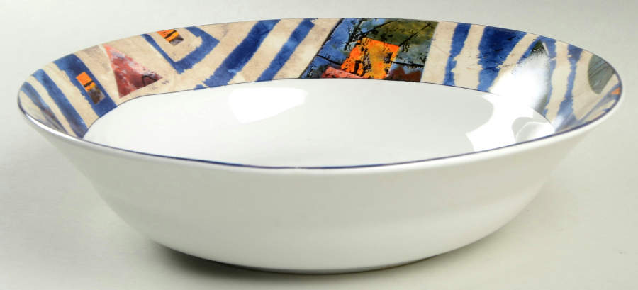 Mediterranean 9" Round Vegetable Bowl by Sakura-1