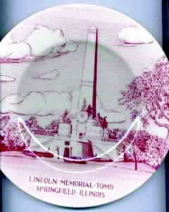 Lincoln Series Red Dinner Plate by Syracuse-1