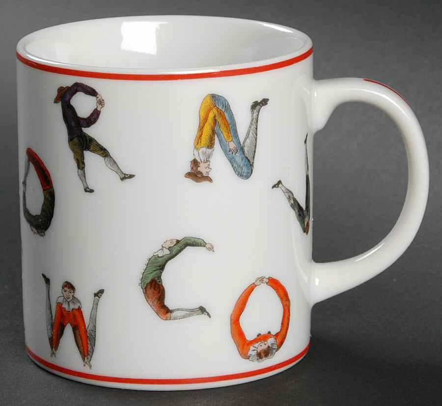 Hotch Potch Alphabet Child's Mug by Sadek-1
