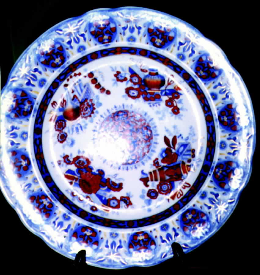 2nd West India Reg Dinner Plate by Spode-1
