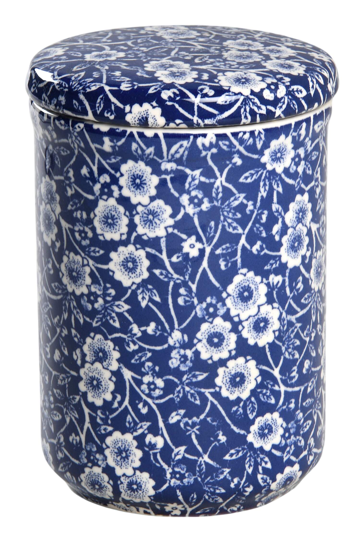 Calico Blue (Crownford Stamp) Yarn Caddy by Staffordshire-1
