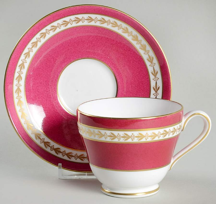 Y7975 Footed Cup & Saucer Set by Spode-1