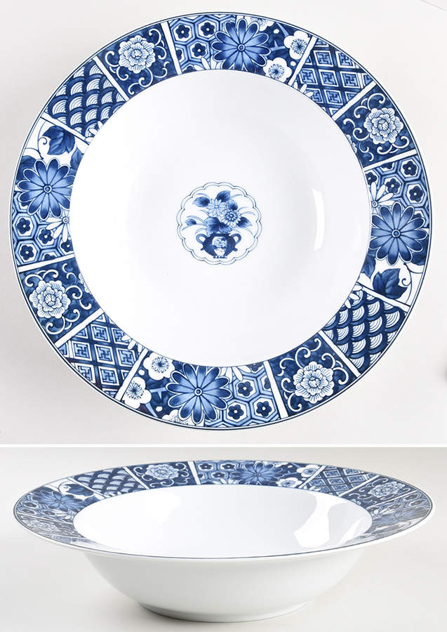 SEI4 10" Round Vegetable Bowl by Seizan-1