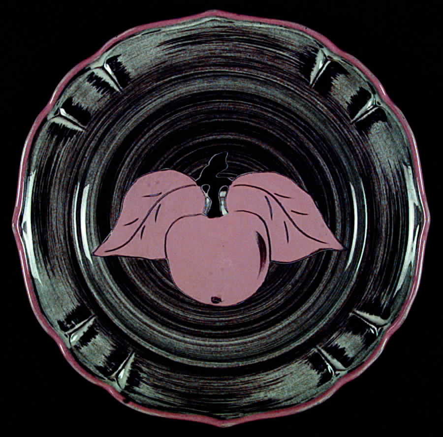 Provincial Apple Pink Dinner Plate by Santa Anita-1