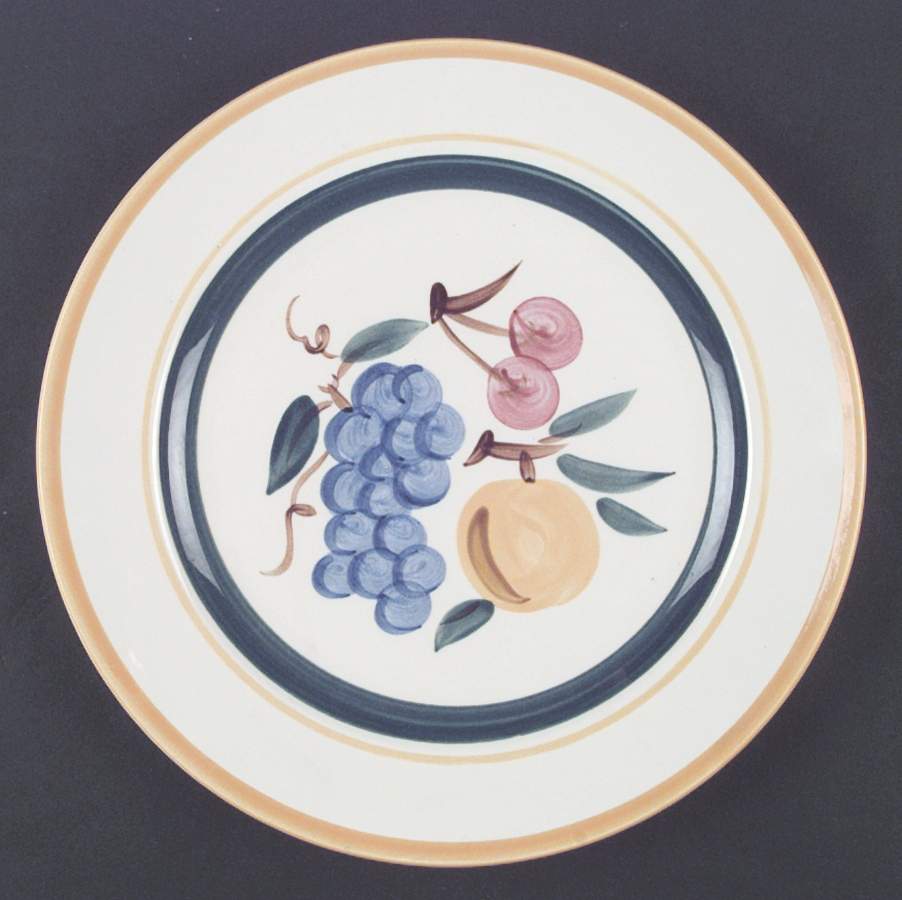 Fruit (Coupe, Non Carved) Dinner Plate by Stangl-1