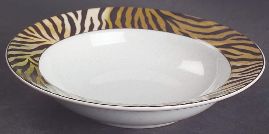 Jungle Beat Rim Fruit/Dessert (Sauce) Bowl by Studio Nova-1