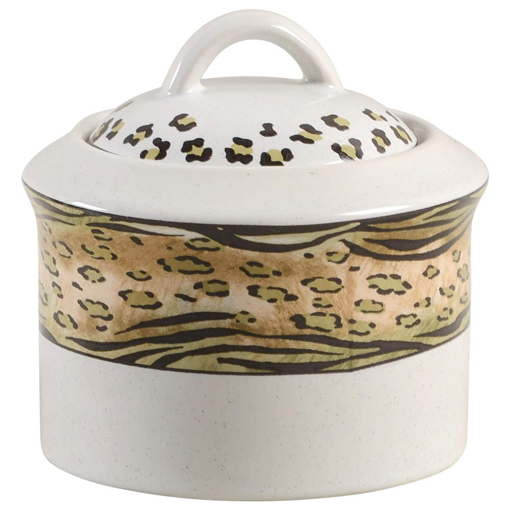 Jungle Beat Sugar Bowl & Lid by Studio Nova-1