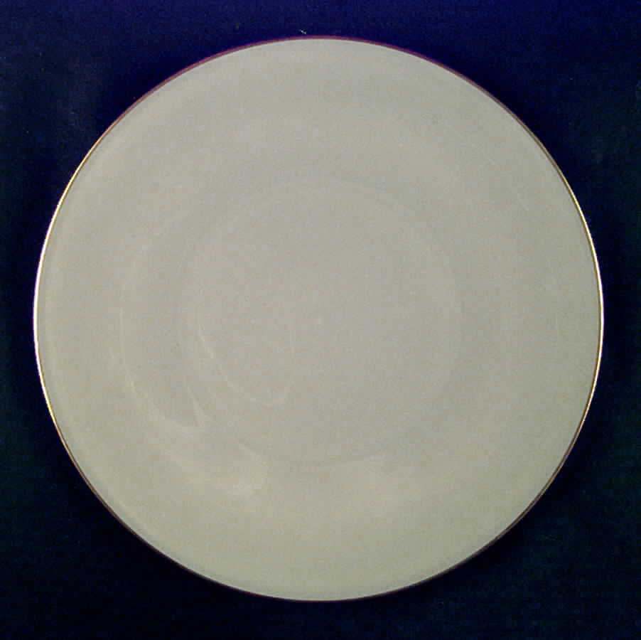Gilt Dinner Plate by Swid Powell-1