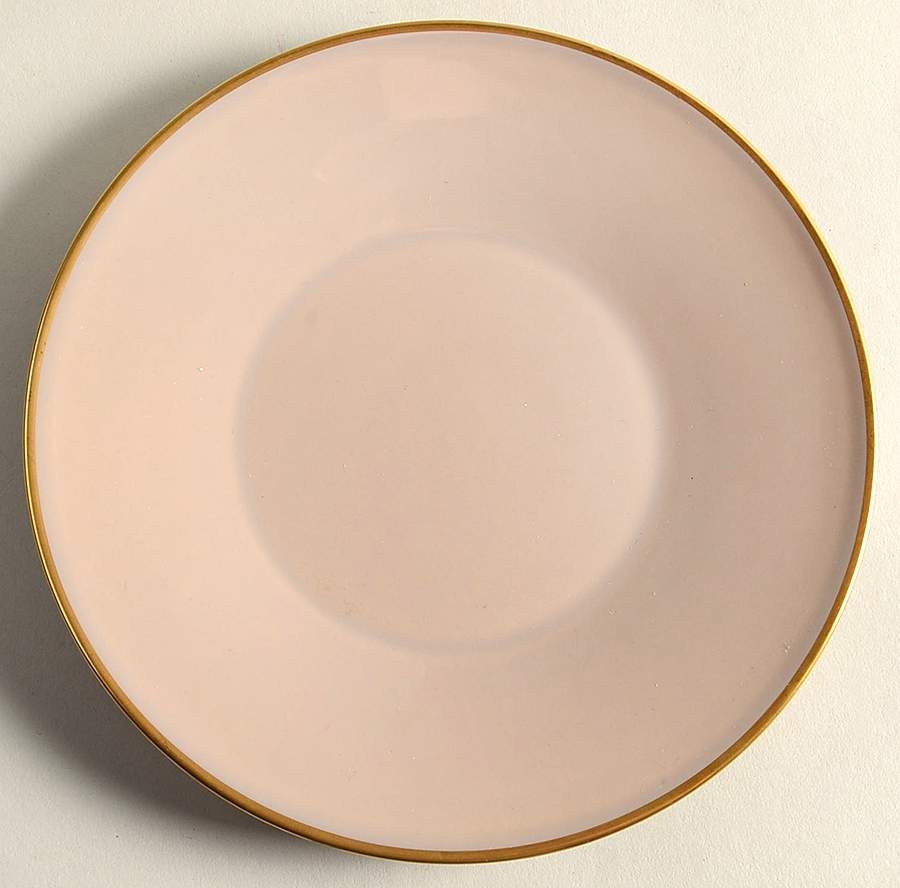 Gilt Bread & Butter Plate by Swid Powell-1