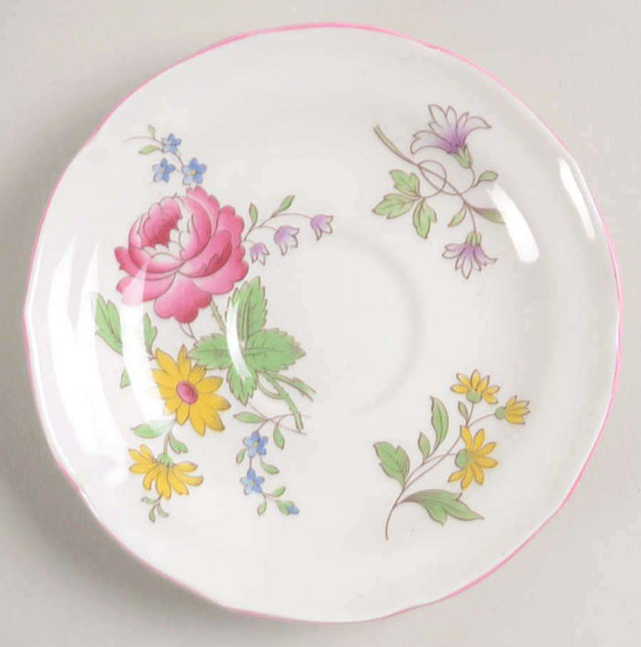 Marlborough Sprays Saucer for Demitasse Cup by Spode-1
