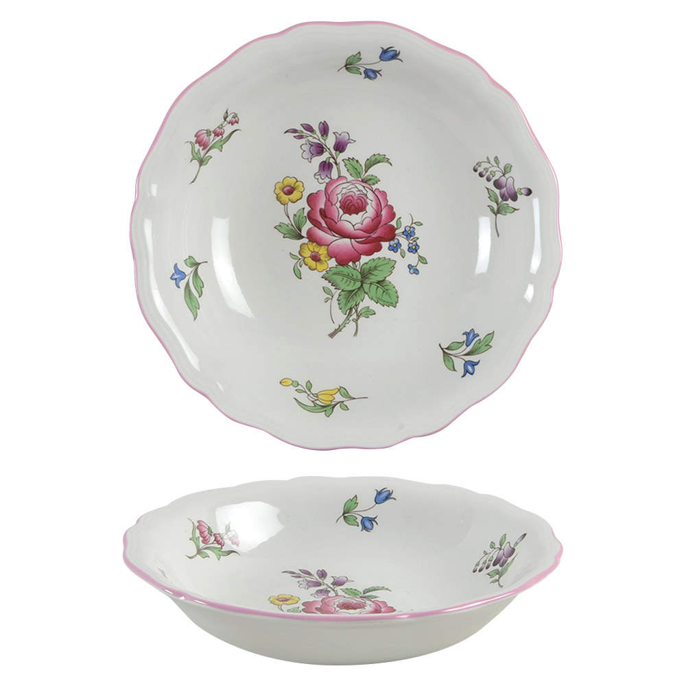 Marlborough Sprays Coupe Cereal Bowl by Spode-1