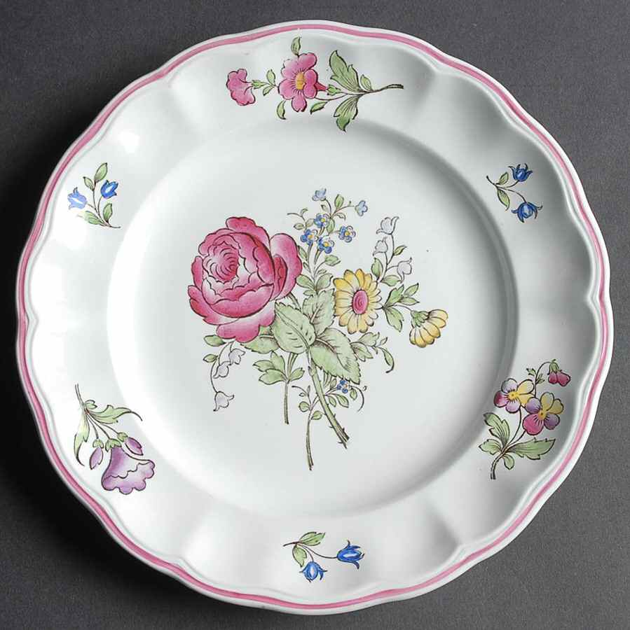Marlborough Sprays Salad Plate by Spode-1