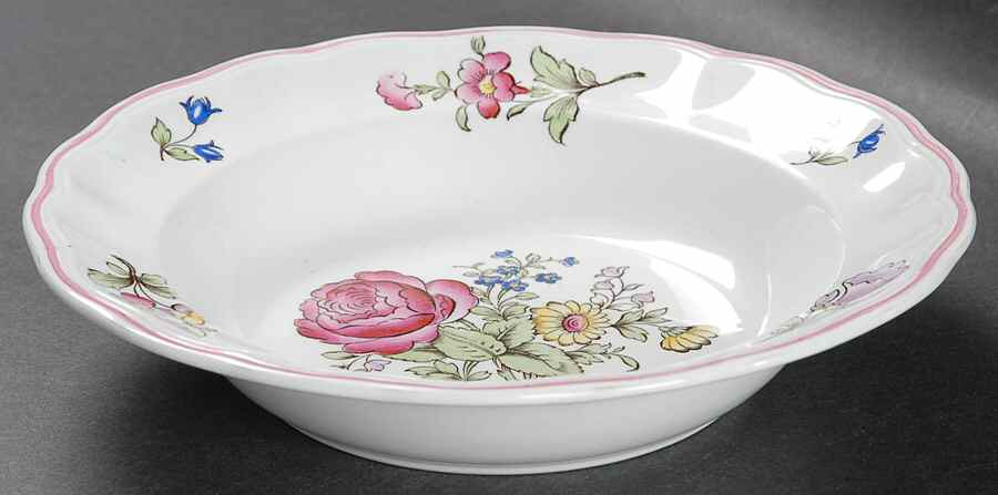 Marlborough Sprays Rim Soup Bowl by Spode-1