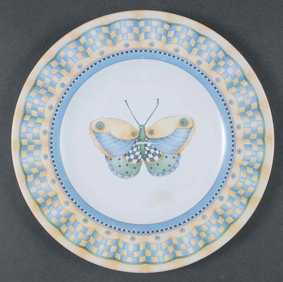 Butterfly (Handpainted) Salad Plate by Sakura-1