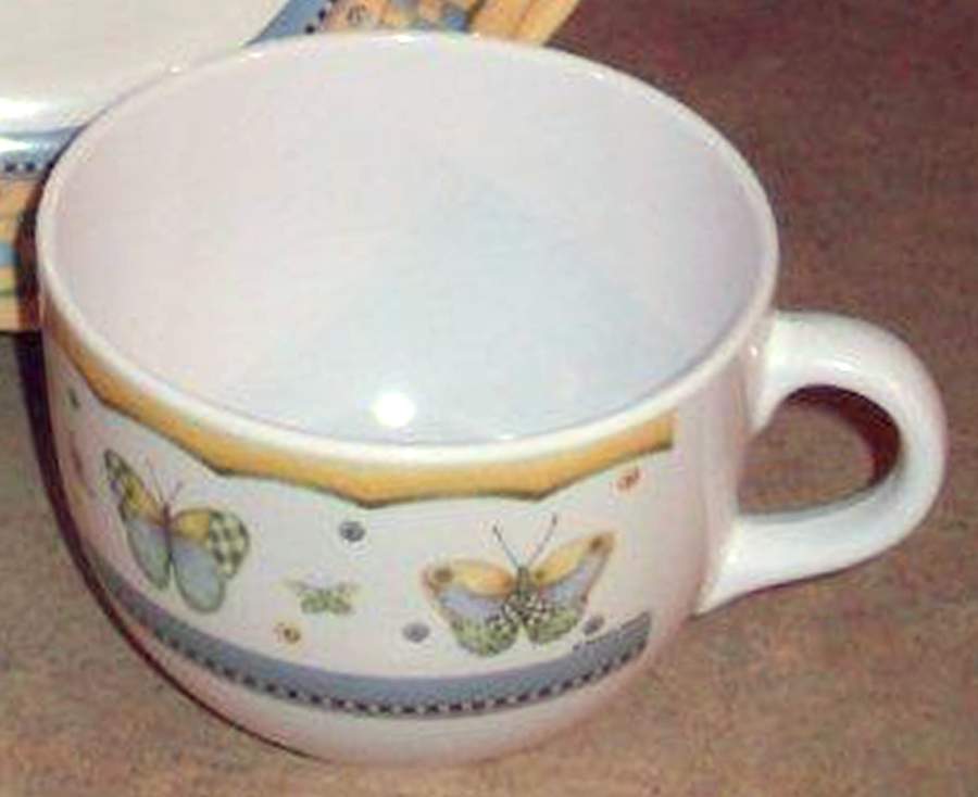 Butterfly (Handpainted) Melamine Mug by Sakura-1