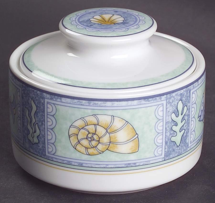 Mystic Bay Sugar Bowl & Lid by Studio Nova-1