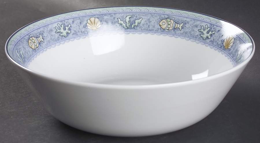 Mystic Bay 9" Round Vegetable Bowl by Studio Nova-1