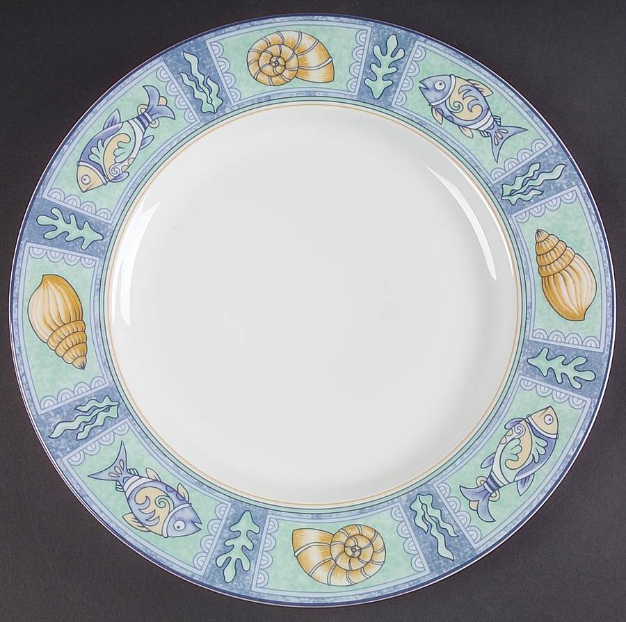 Mystic Bay 12" Chop Plate (Round Platter) by Studio Nova-1