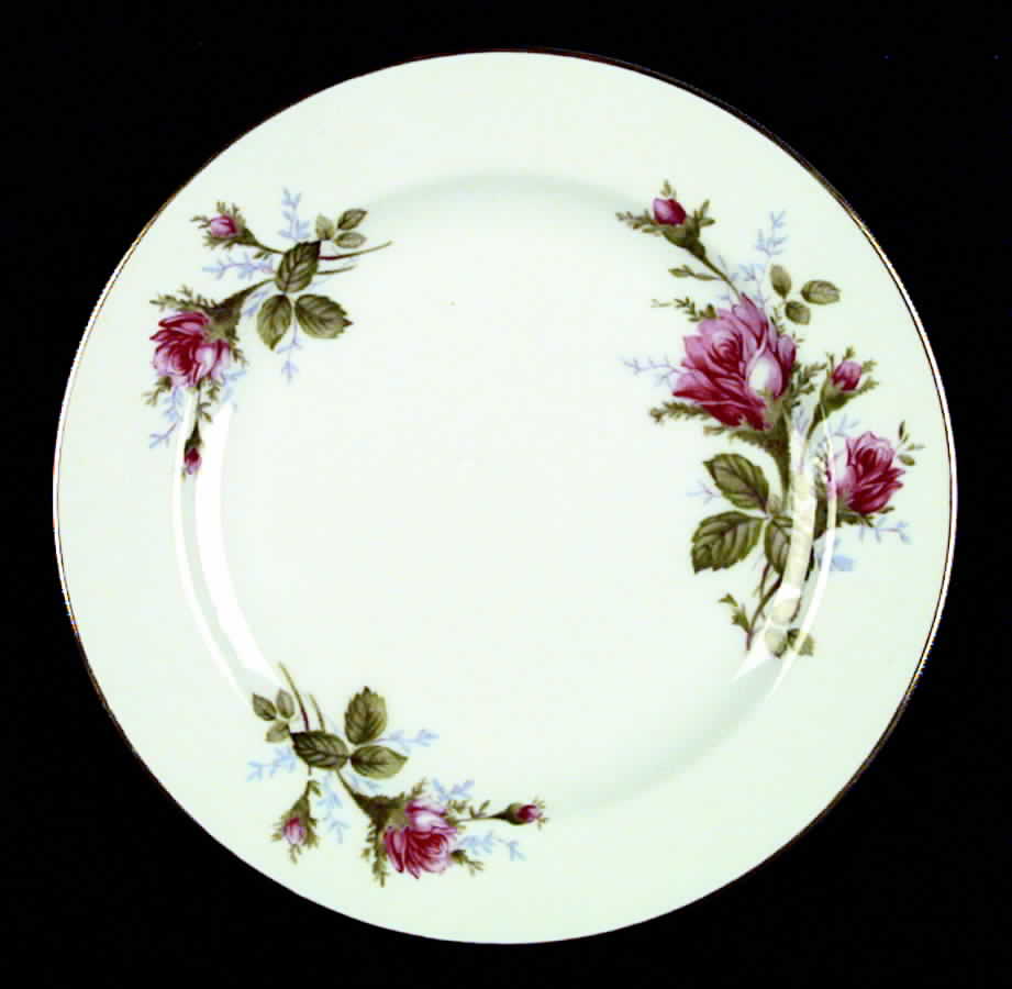 Moss Rose (Rim Shape) Dinner Plate by Sango-1
