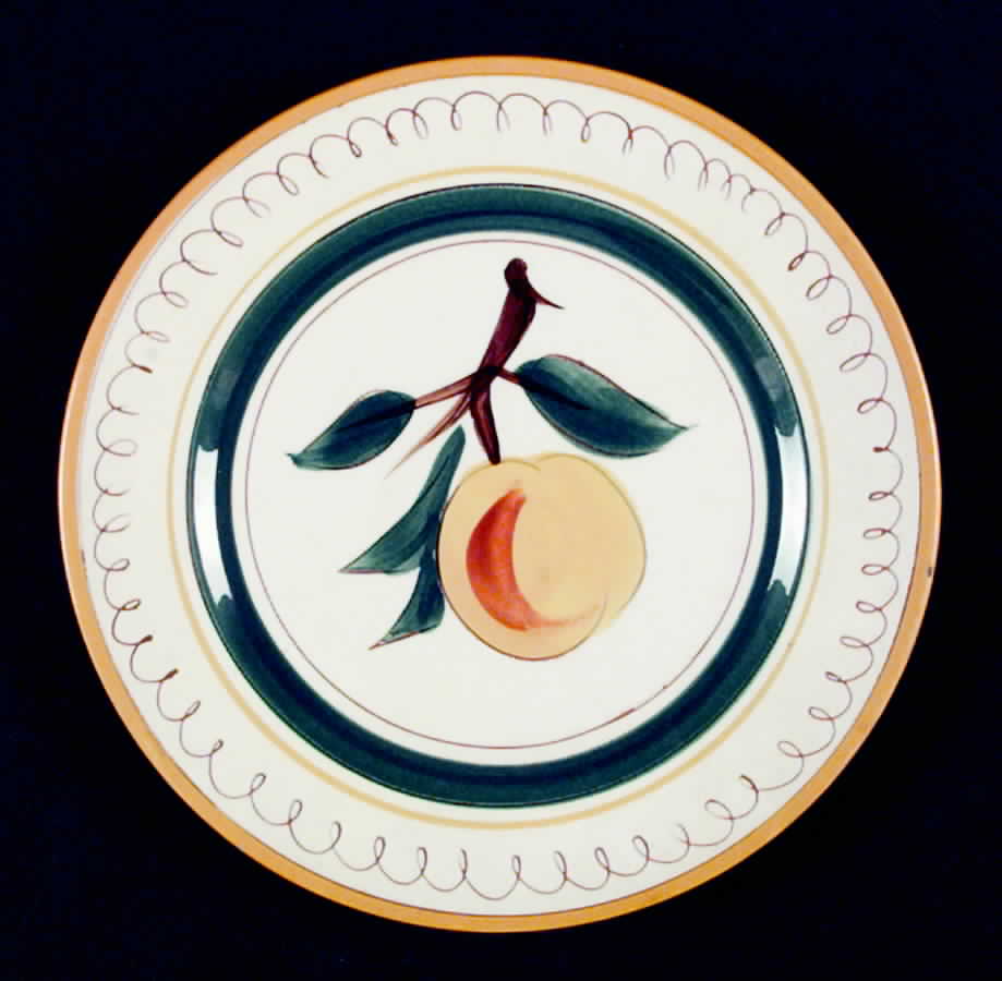 Fruit (Yellow Trim) Salad Plate by Stangl-1