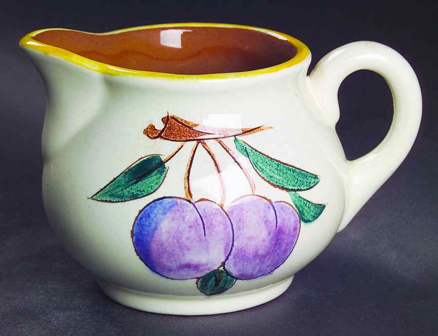 Fruit (Yellow Trim) Creamer by Stangl-1