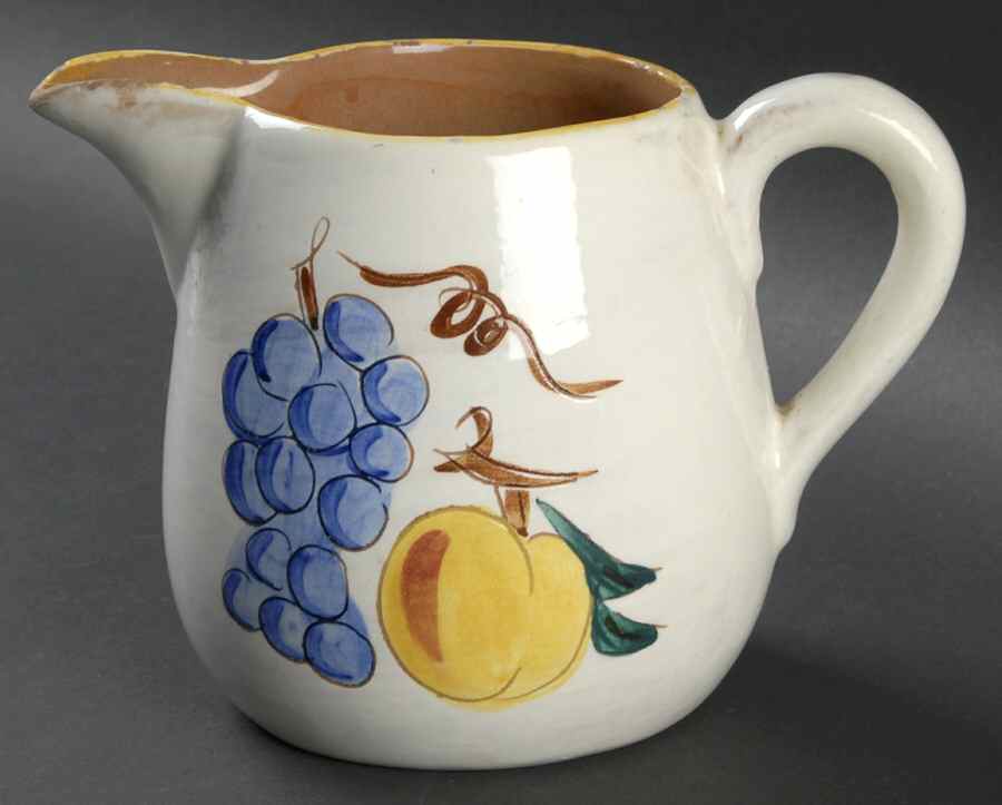 Fruit (Yellow Trim) 24 Oz Pitcher by Stangl-1