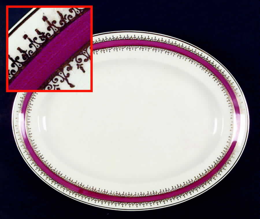 STB132 12" Oval Serving Platter by Steubenville-1